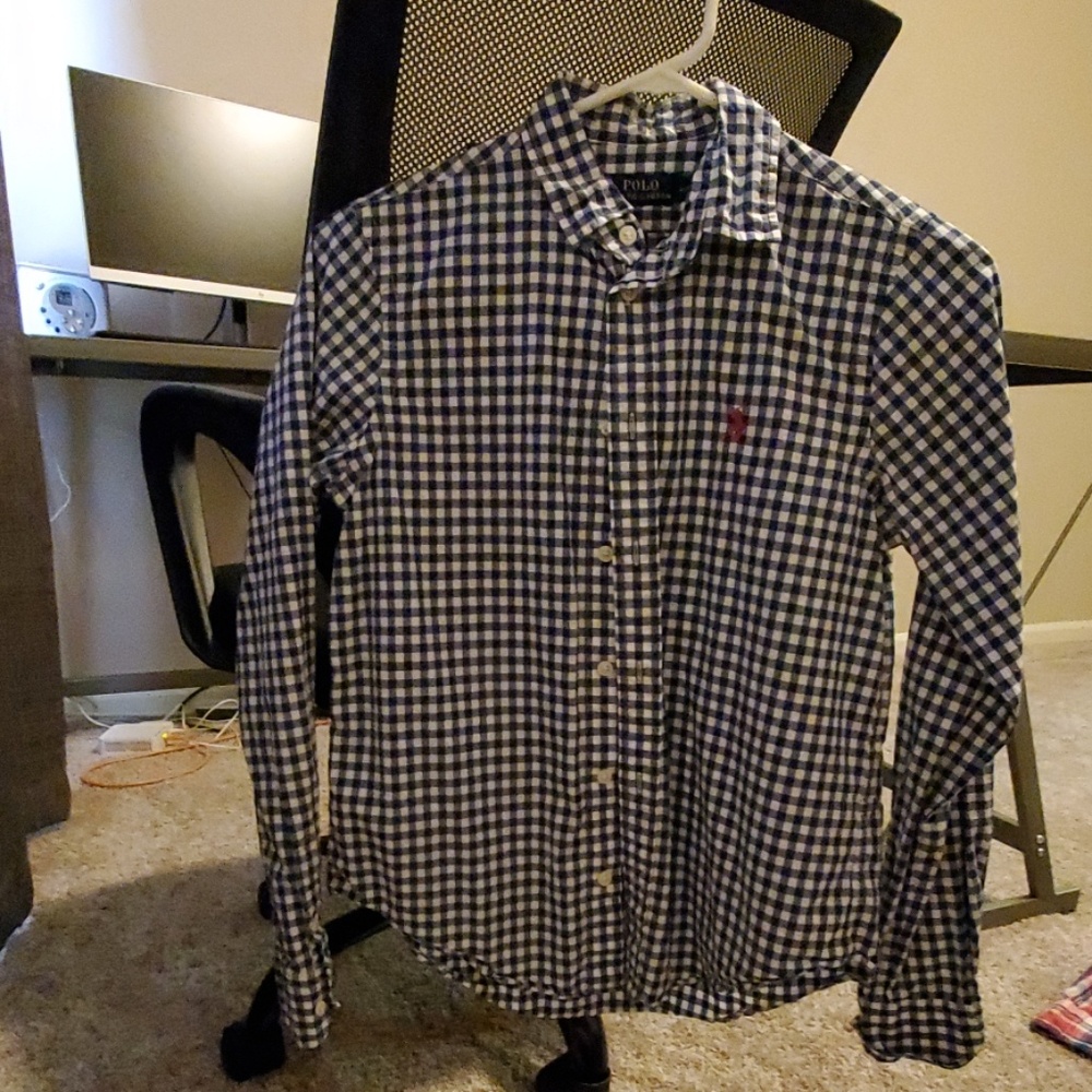 Ladies Ralph Lauren button down shirt